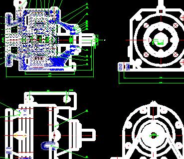 減速機裝配圖與電子電路系統 從圖紙到產品的集成制造與銷售